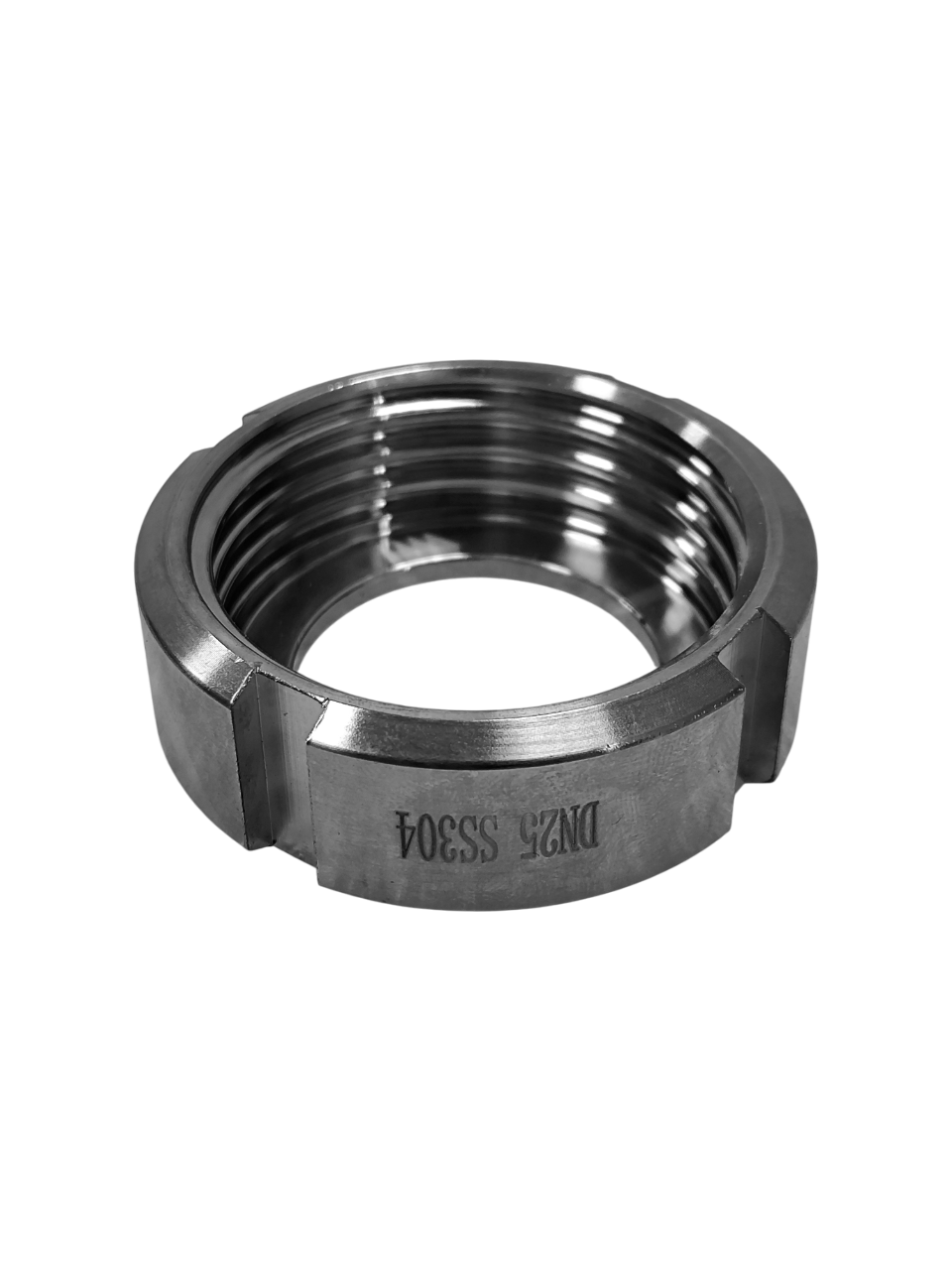 Гайка молочная DIN11851 DN25мм, нержавеющая сталь 3162