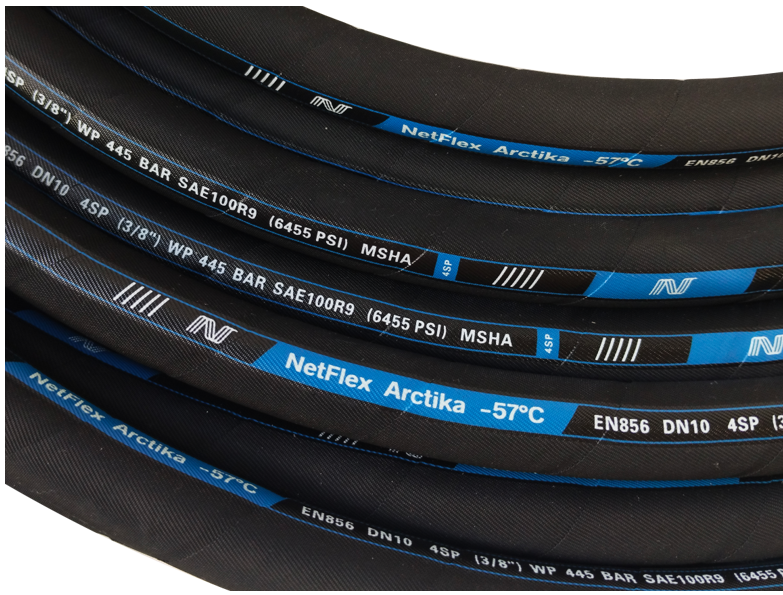 Рукав гидравлический 4SP DN 10 ARCTIKA "NetFlex"3